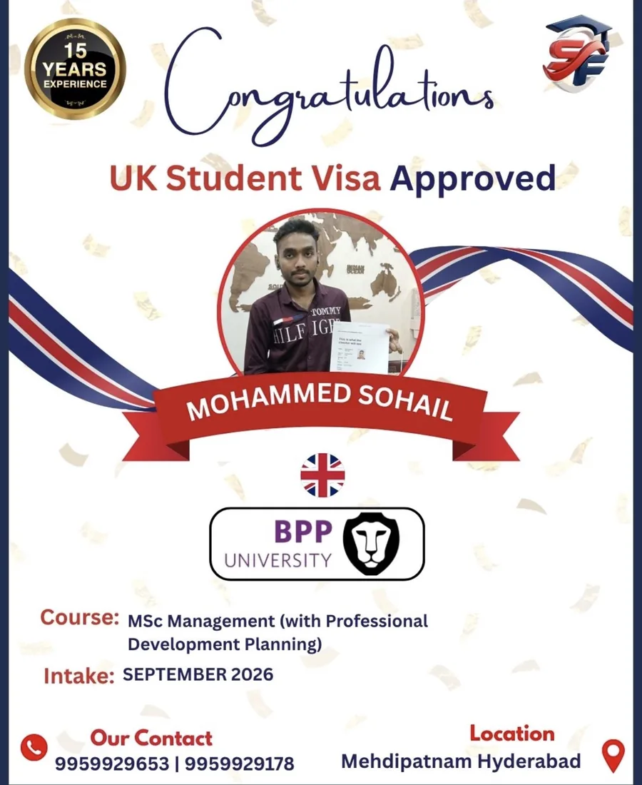 Student visa success story 1