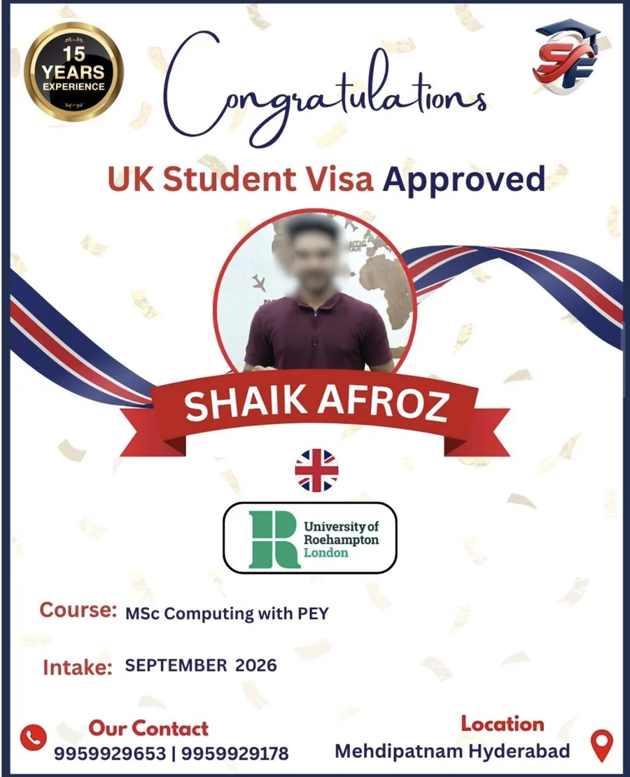Student visa success story 2